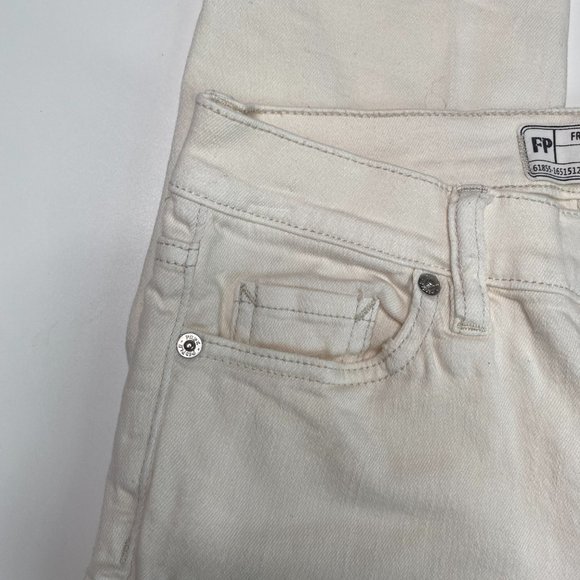 Free People Great Height Frayed Skinny Jeans 25 - Picture 3 of 11